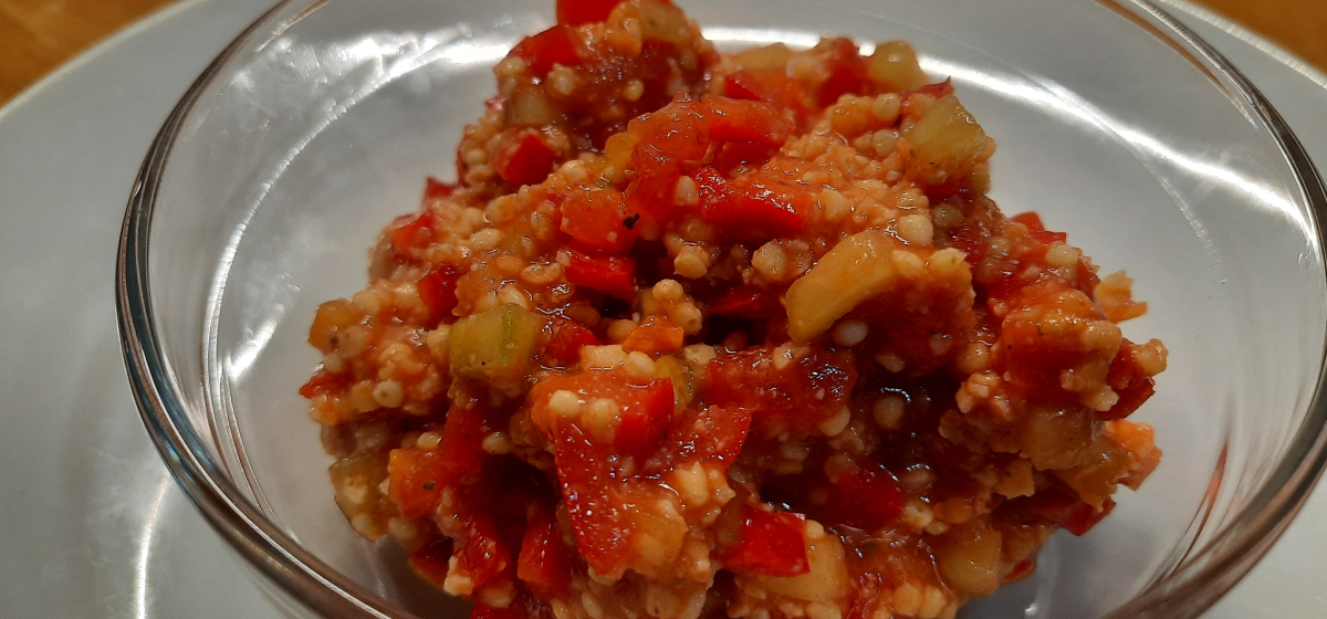 Hirsesalat mit Minze
